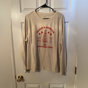 Sonoma women’s long sleeve Christmas TShirt  size XXL EUC